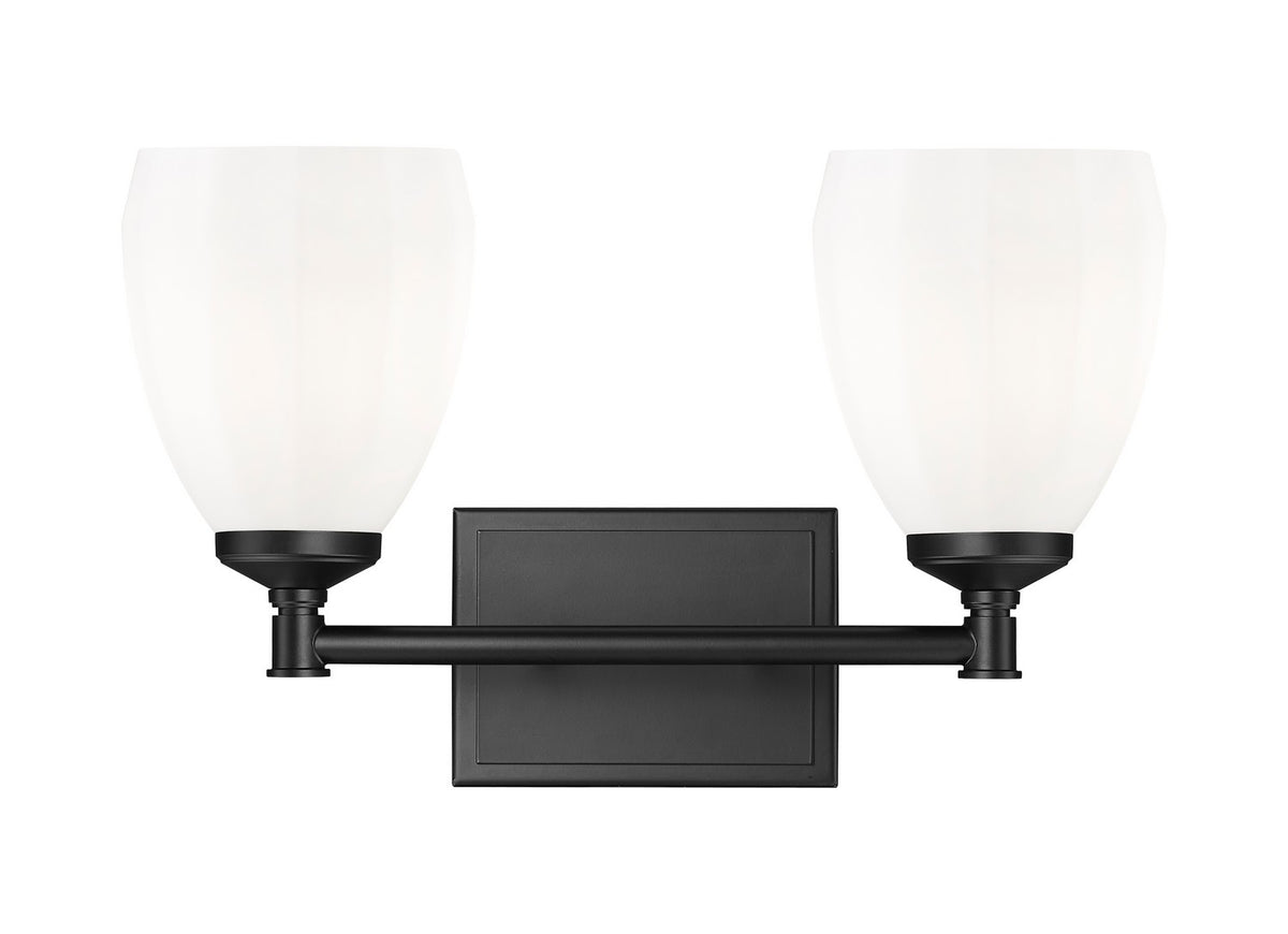 Luminaire de vanité Oren Noir mat, 16" – vue 2