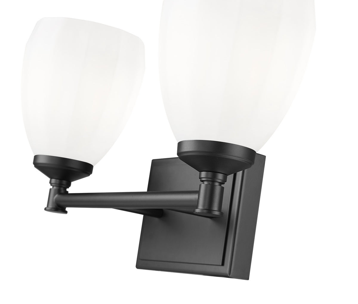Luminaire de vanité Oren Noir mat, 16" – vue 4