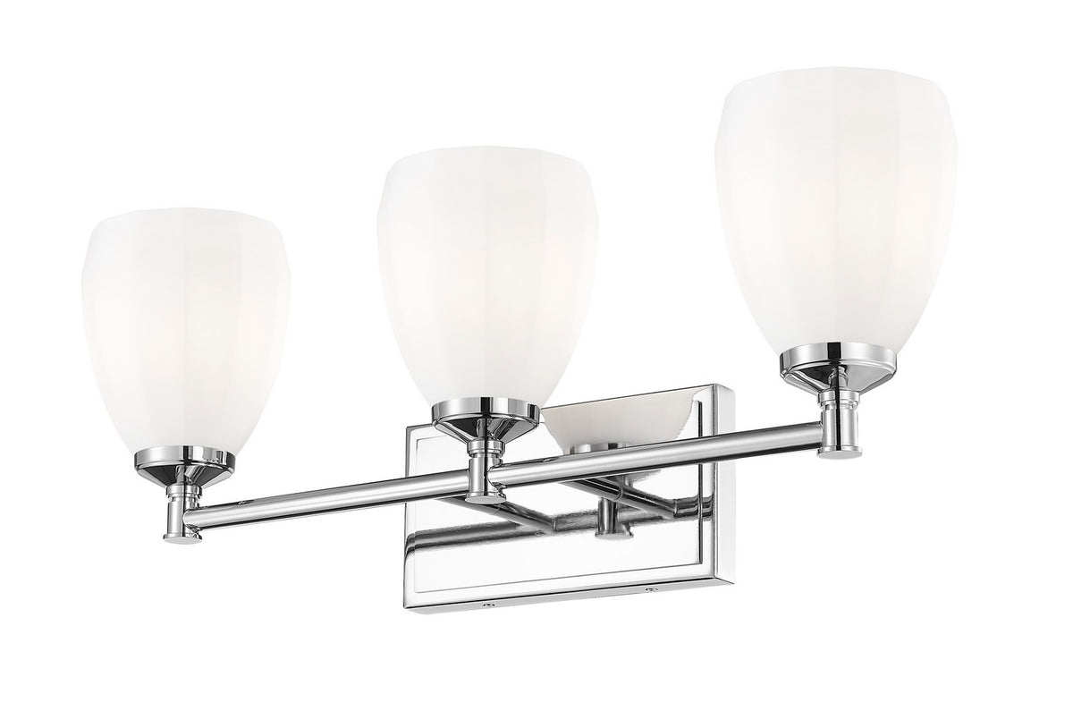 Luminaire de vanité Oren Chrome, 24" – vue 3