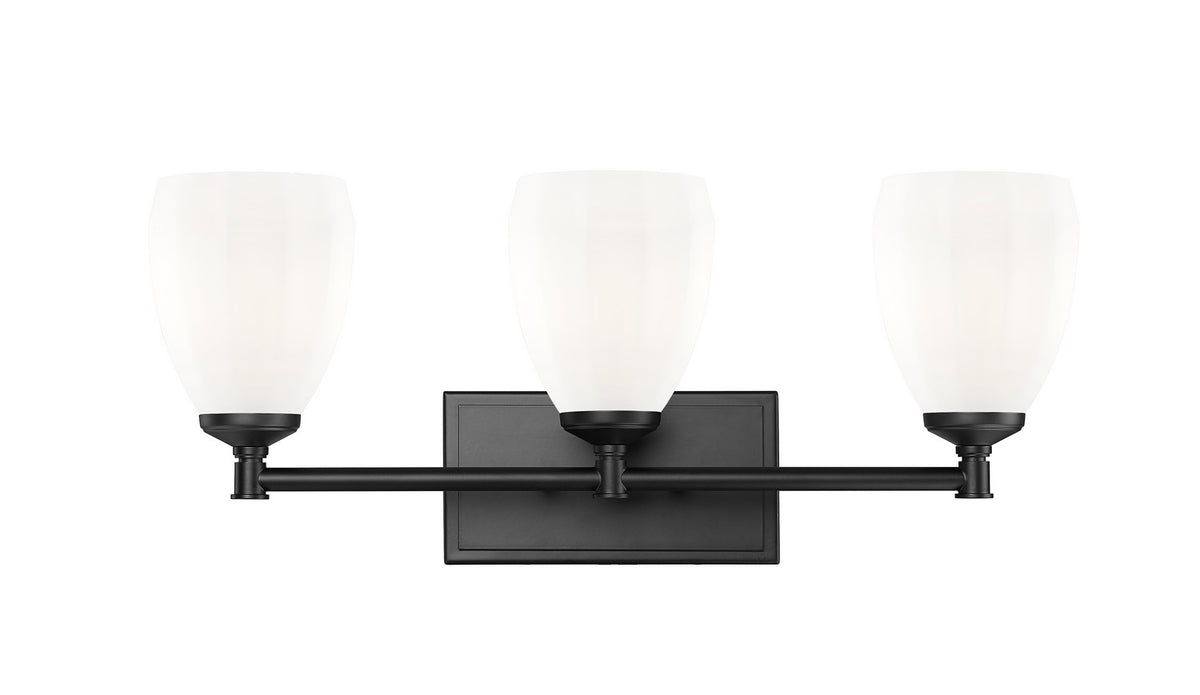 Luminaire de vanité Oren Noir mat, 24" – vue 2