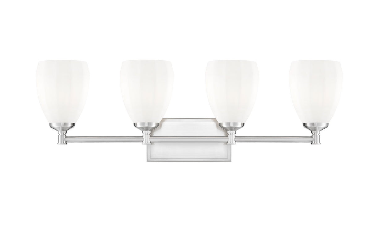 Luminaire de vanité Oren Nickel brossé, 31" – vue 2