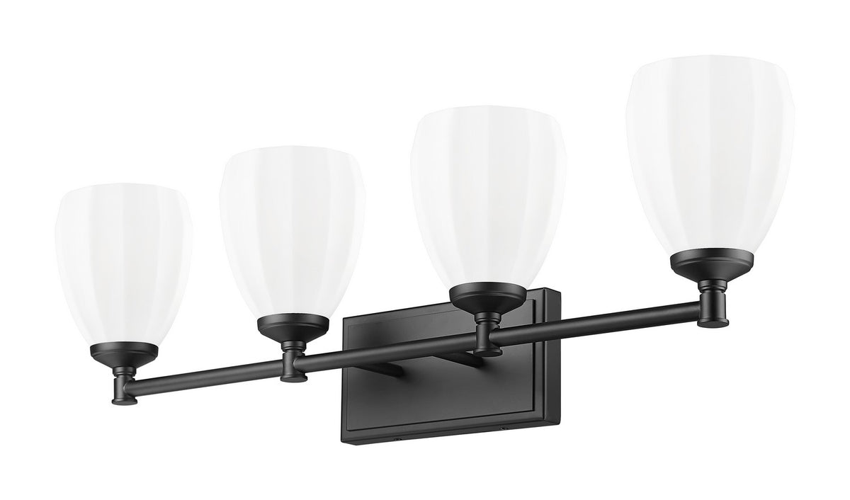 Luminaire de vanité Oren Noir mat, 31" – vue 5