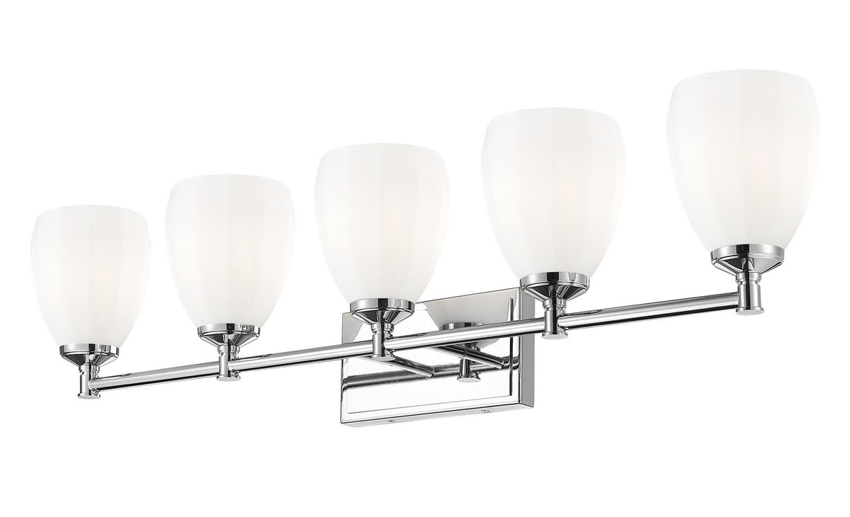 Luminaire de vanité Oren Chrome, 38" – vue 3