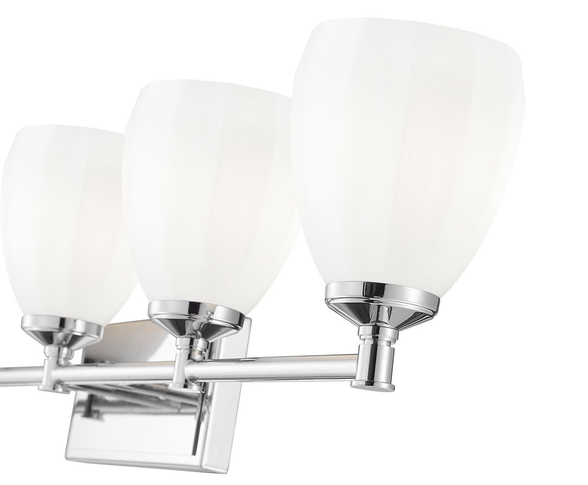 Luminaire de vanité Oren Chrome, 38" – vue 4