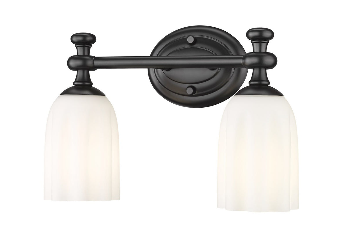 Luminaire de vanité Orion Noir mat, 13 3/4" – Z-Lite