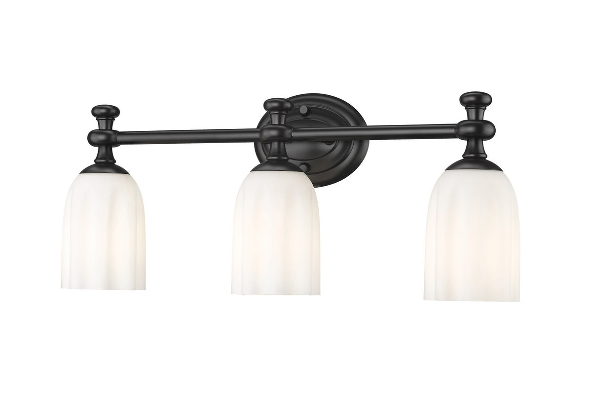 Luminaire de vanité Orion Noir mat, 22" – Z-Lite