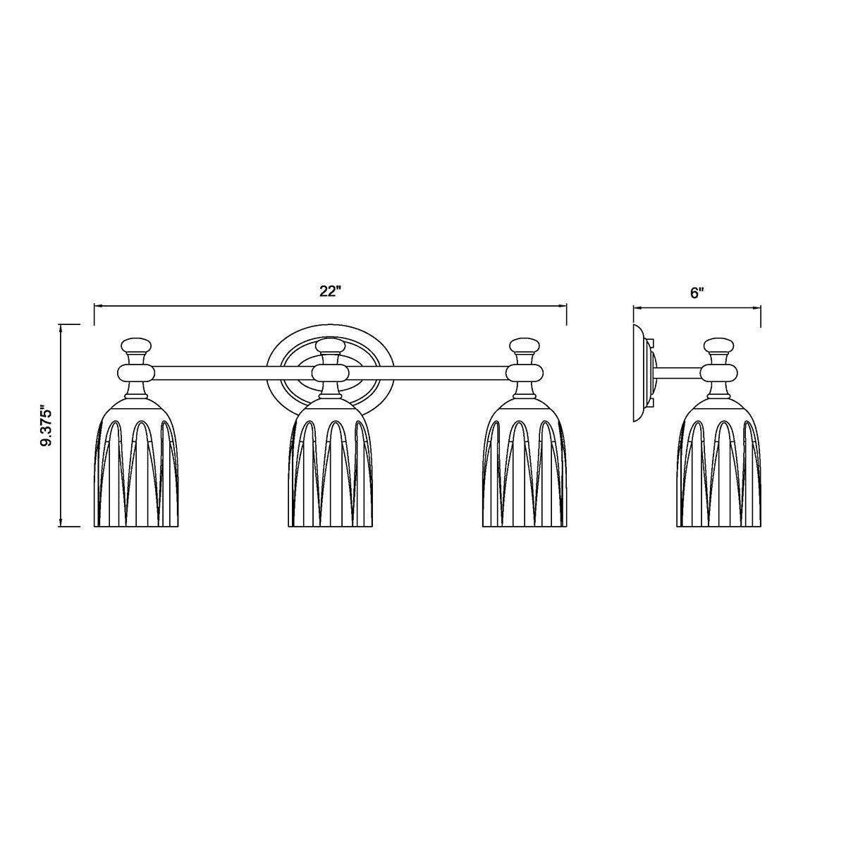 Luminaire de vanité Orion