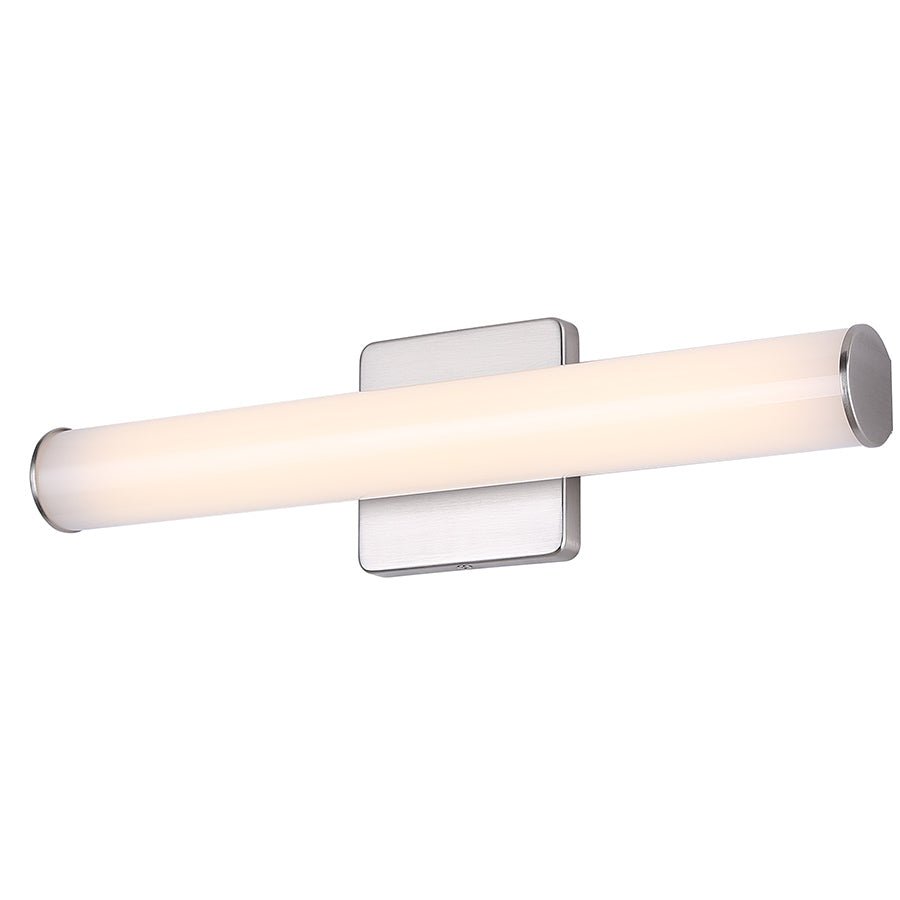 Luminaire de vanité Osten - Nickel brossé 18" by Canarm | Luminaires & cie