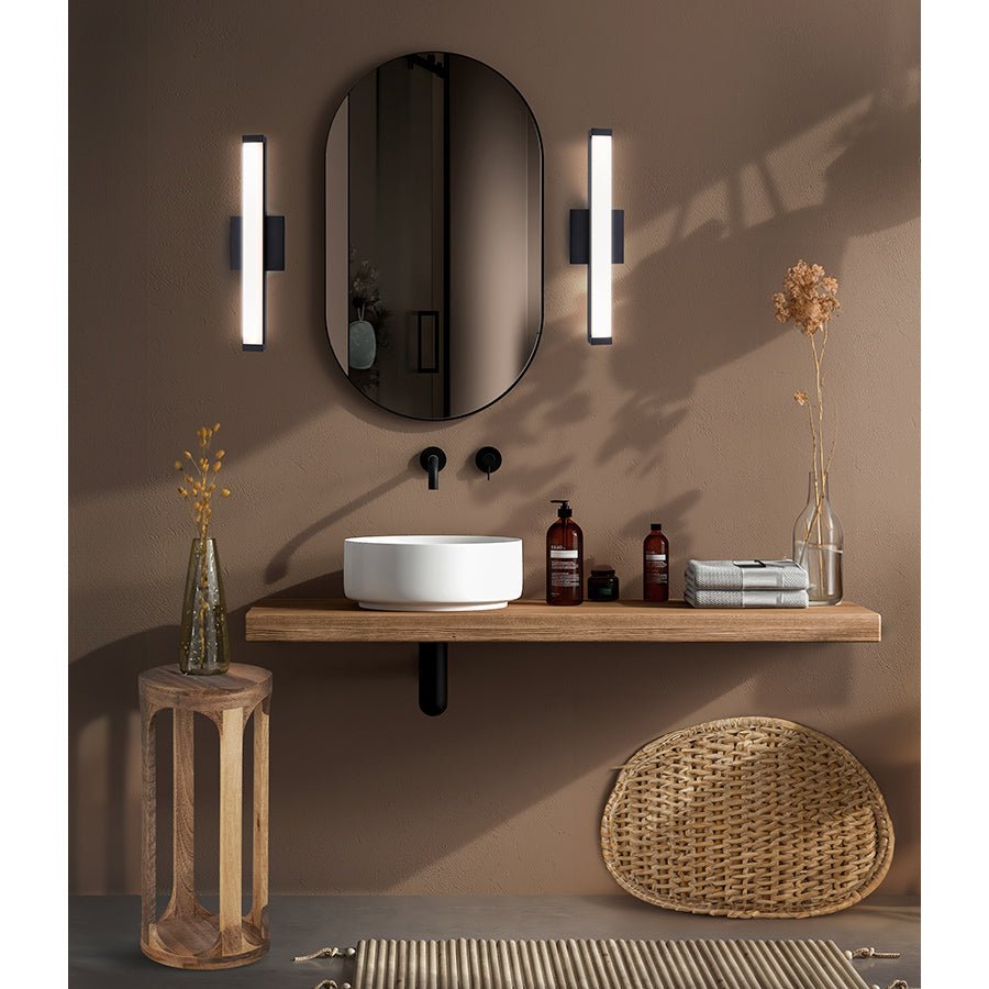 Luminaire de vanité Osten - Nickel brossé 30" by Canarm | Luminaires & cie