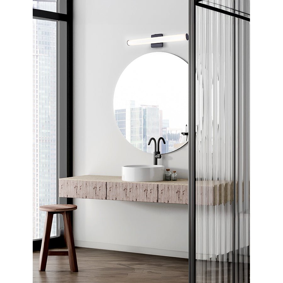 Luminaire de vanité Osten - Nickel brossé 30" by Canarm | Luminaires & cie