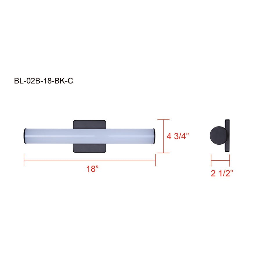 Luminaire de vanité Osten - Nickel brossé 30" by Canarm | Luminaires & cie