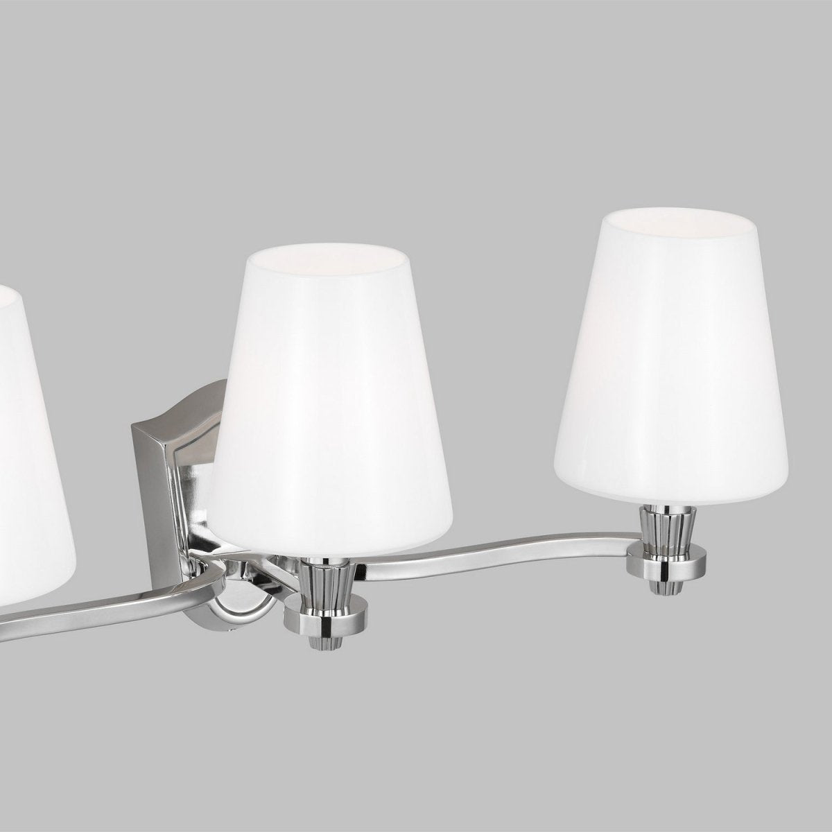 Luminaire de vanité Paisley - Nickel poli by Visual Comfort Studio | Luminaires & cie