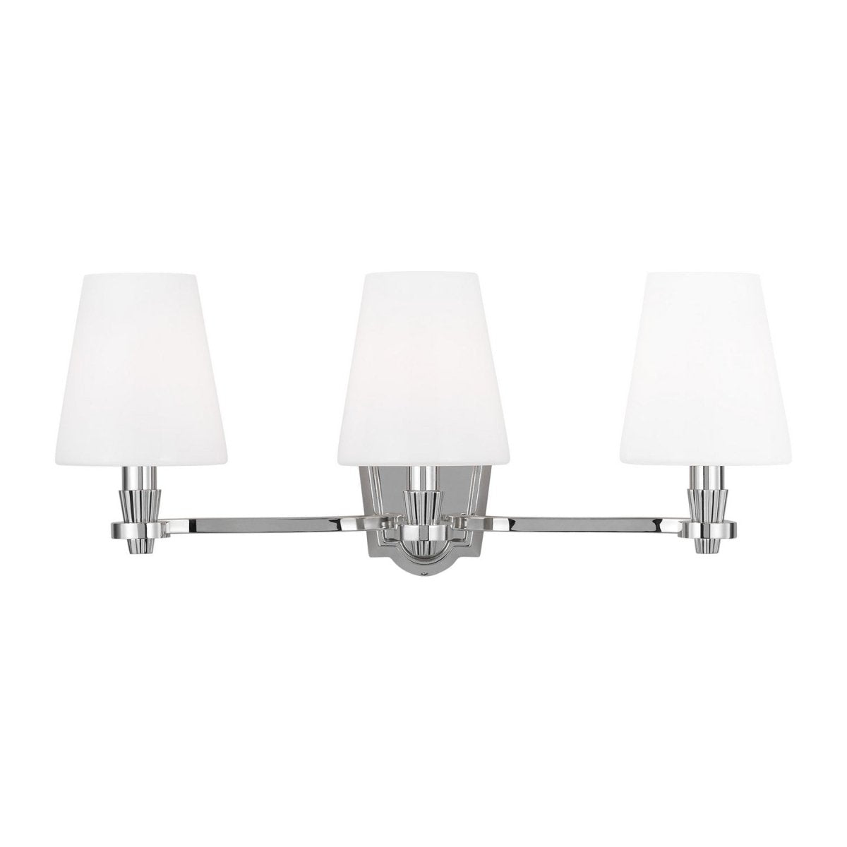 Luminaire de vanité Paisley - Nickel poli by Visual Comfort Studio | Luminaires & cie