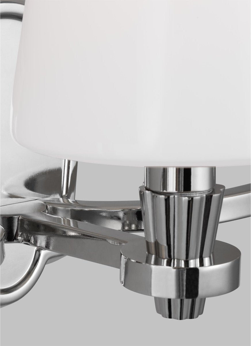 Luminaire de vanité Paisley - Nickel poli 23 3/8" by Visual Comfort Studio | Luminaires & cie