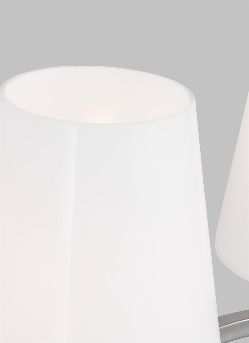 Luminaire de vanité Paisley - Nickel poli 23 3/8" by Visual Comfort Studio | Luminaires & cie