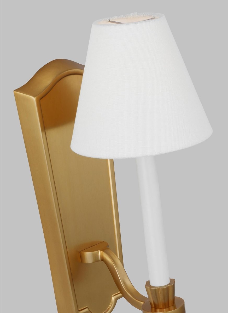 Luminaire de vanité Paisley - Laiton brûlé 6" by Visual Comfort Studio | Luminaires & cie