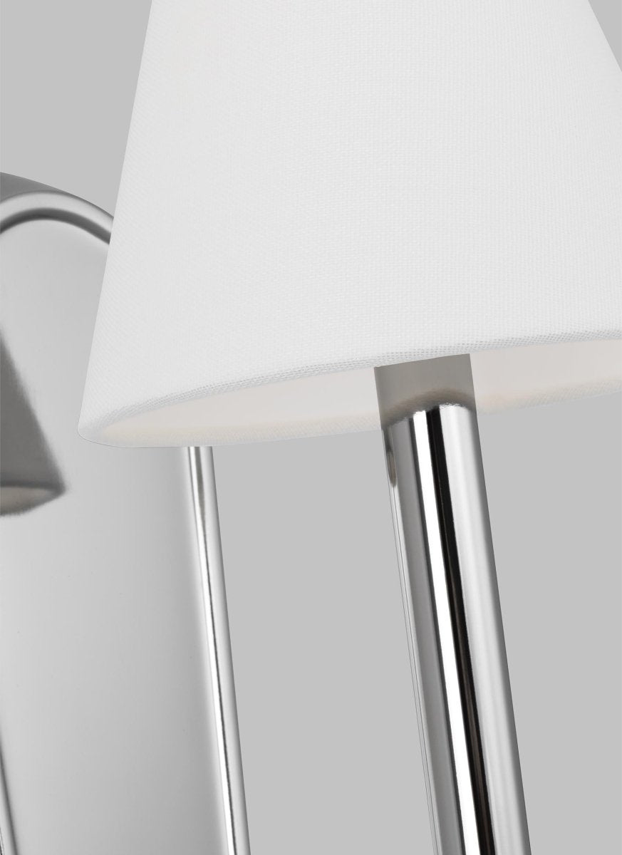 Luminaire de vanité Paisley - Nickel poli 3" by Visual Comfort Studio | Luminaires & cie