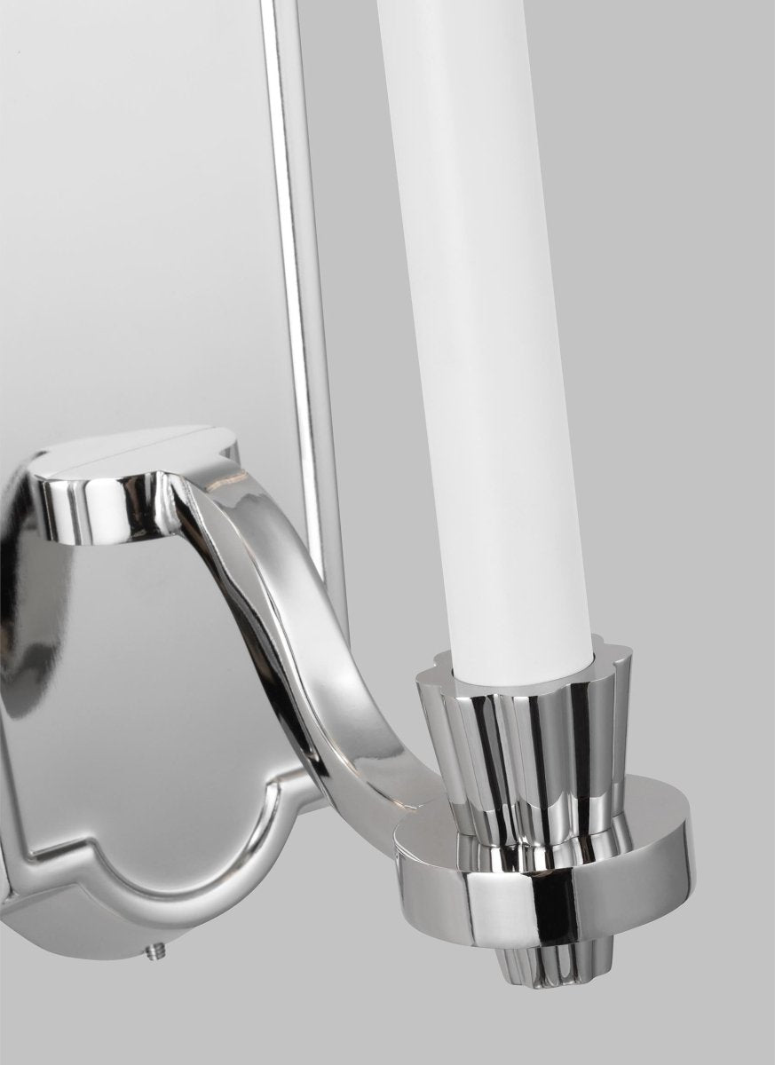 Luminaire de vanité Paisley - Nickel poli 3" by Visual Comfort Studio | Luminaires & cie