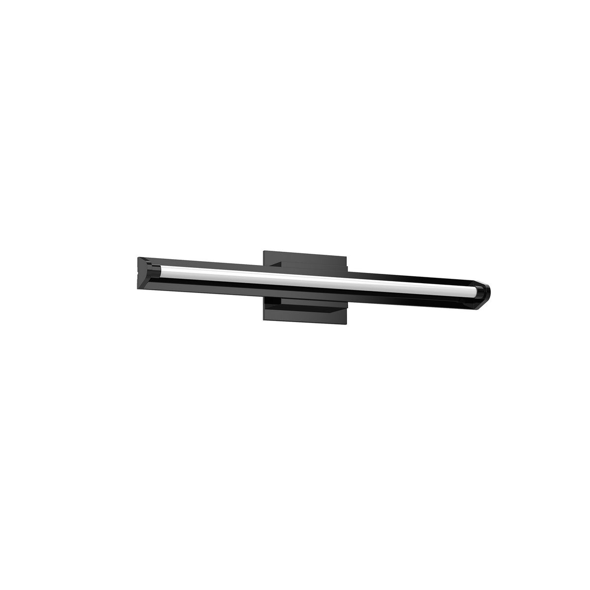 Barre d'éclairage de salle de bain Plymouth Noir, 24 1/8" – vue 4