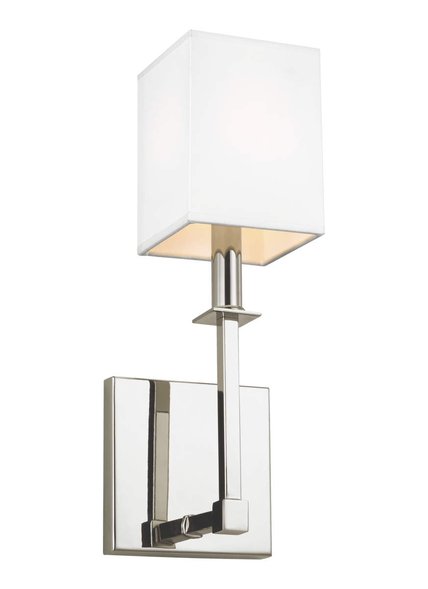 Luminaire de vanité Quinn - Nickel poli by Visual Comfort Studio | Luminaires & cie