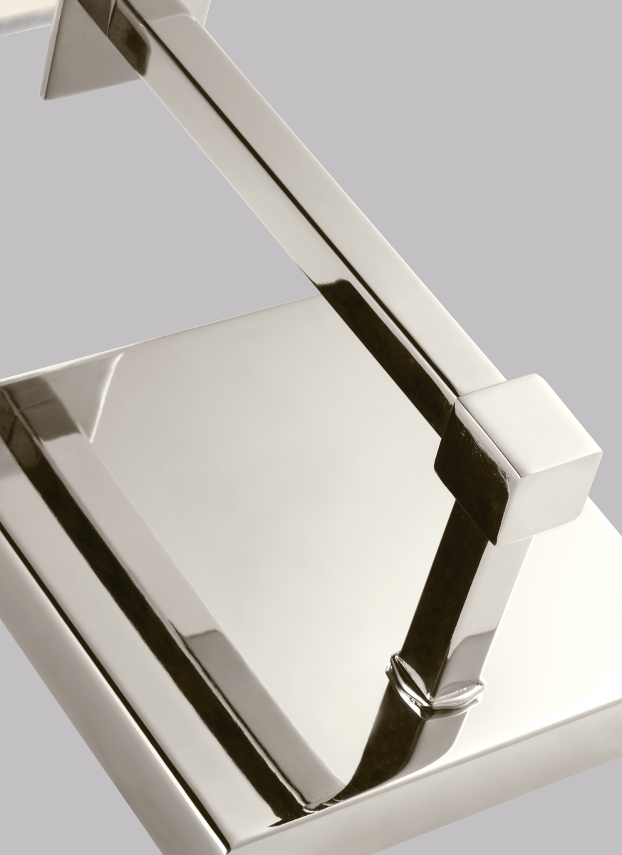 Luminaire de vanité Quinn - Nickel poli by Visual Comfort Studio | Luminaires & cie