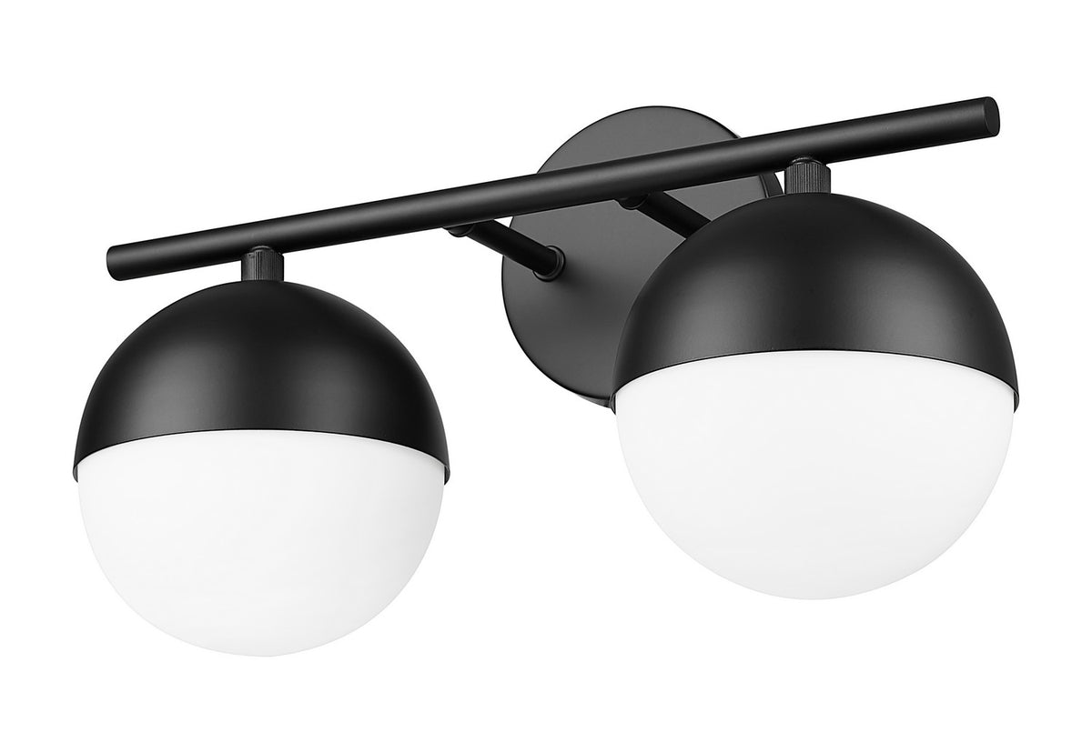 Luminaire de vanité Realm Sphere Noir mat, 16" – vue 4