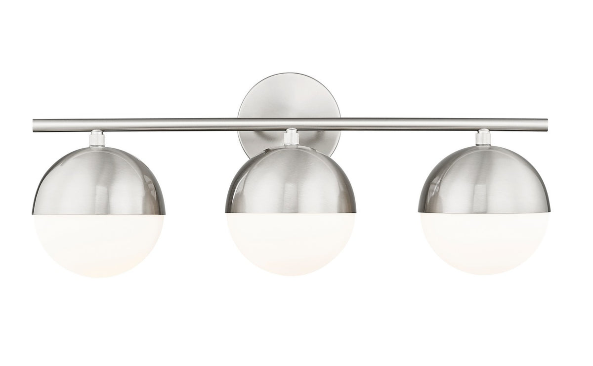 Luminaire de vanité Realm Sphere Nickel brossé, 24" – Z-Lite