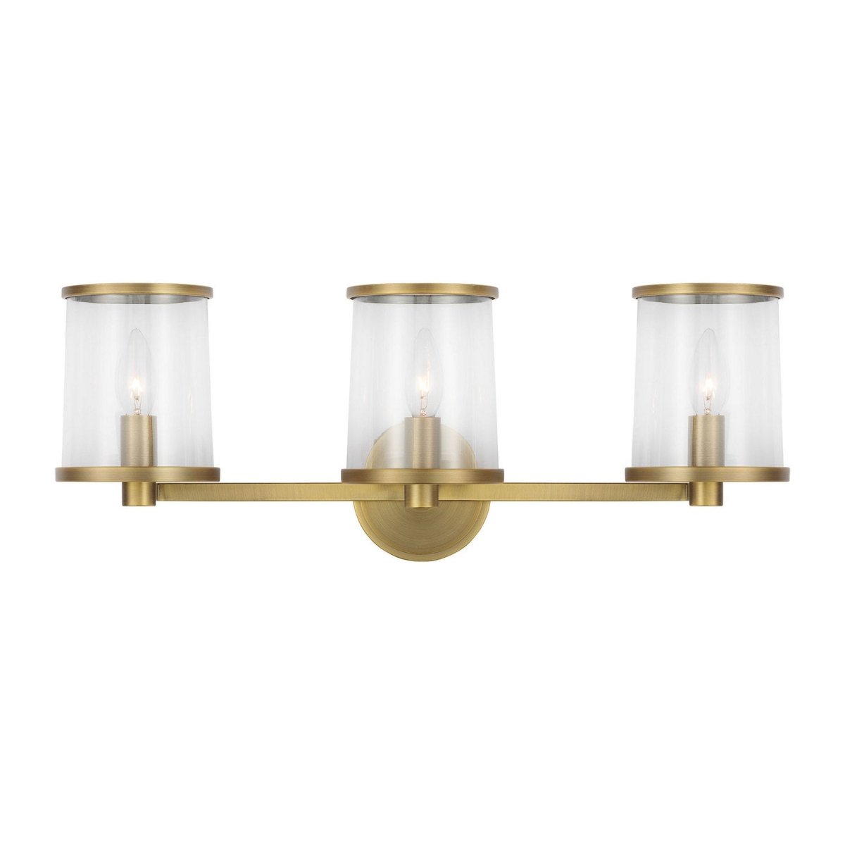 Luminaire de vanité Reynolds - Laiton vieilli dans le temps 23 7/8" by Visual Comfort Studio | Luminaires & cie