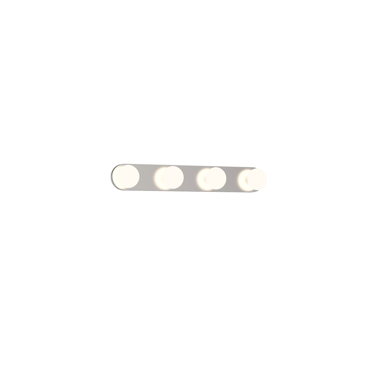 Luminaire de vanité Rezz - Nickel brossé 16" by Kuzco Lighting | Luminaires & cie