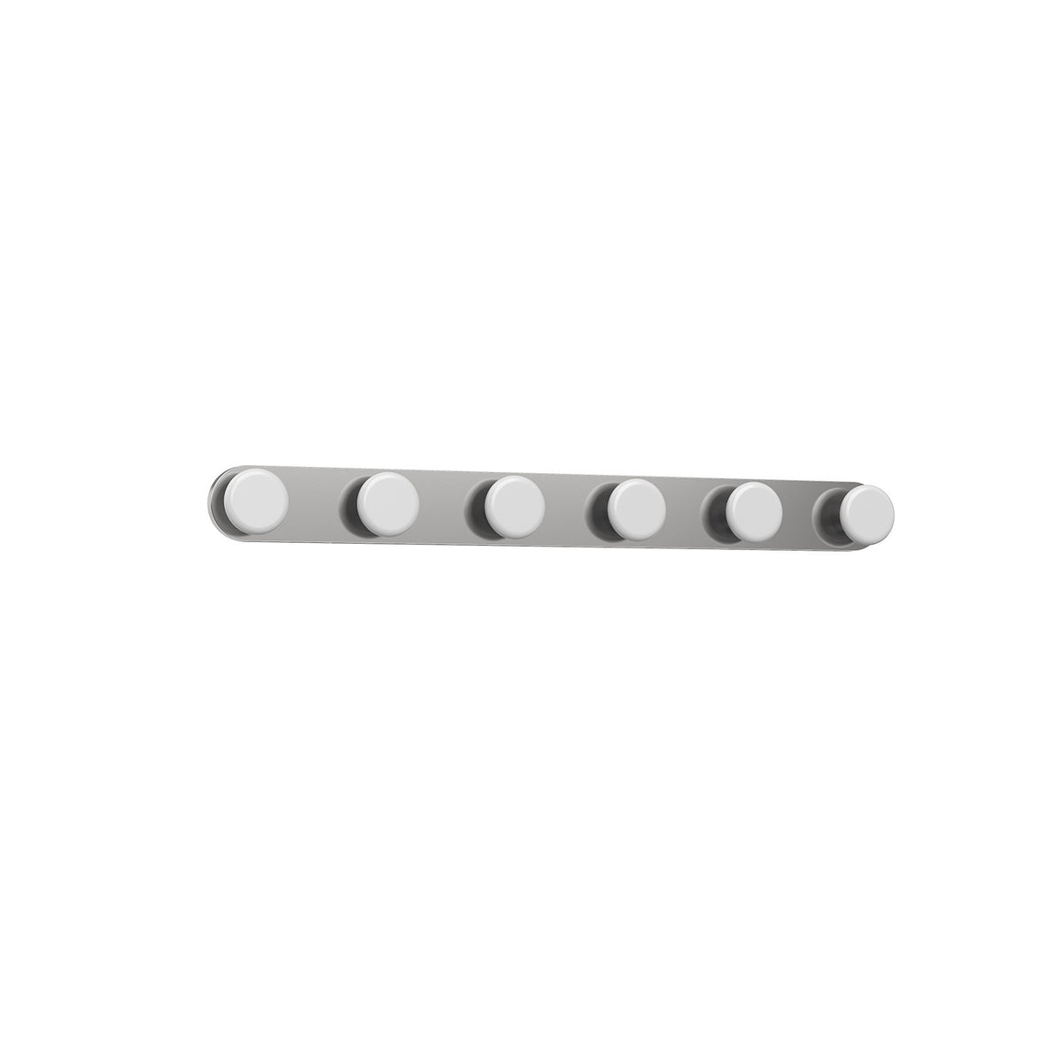 Barre d'éclairage de salle de bain Rezz Nickel brossé, 25" – Kuzco Lighting