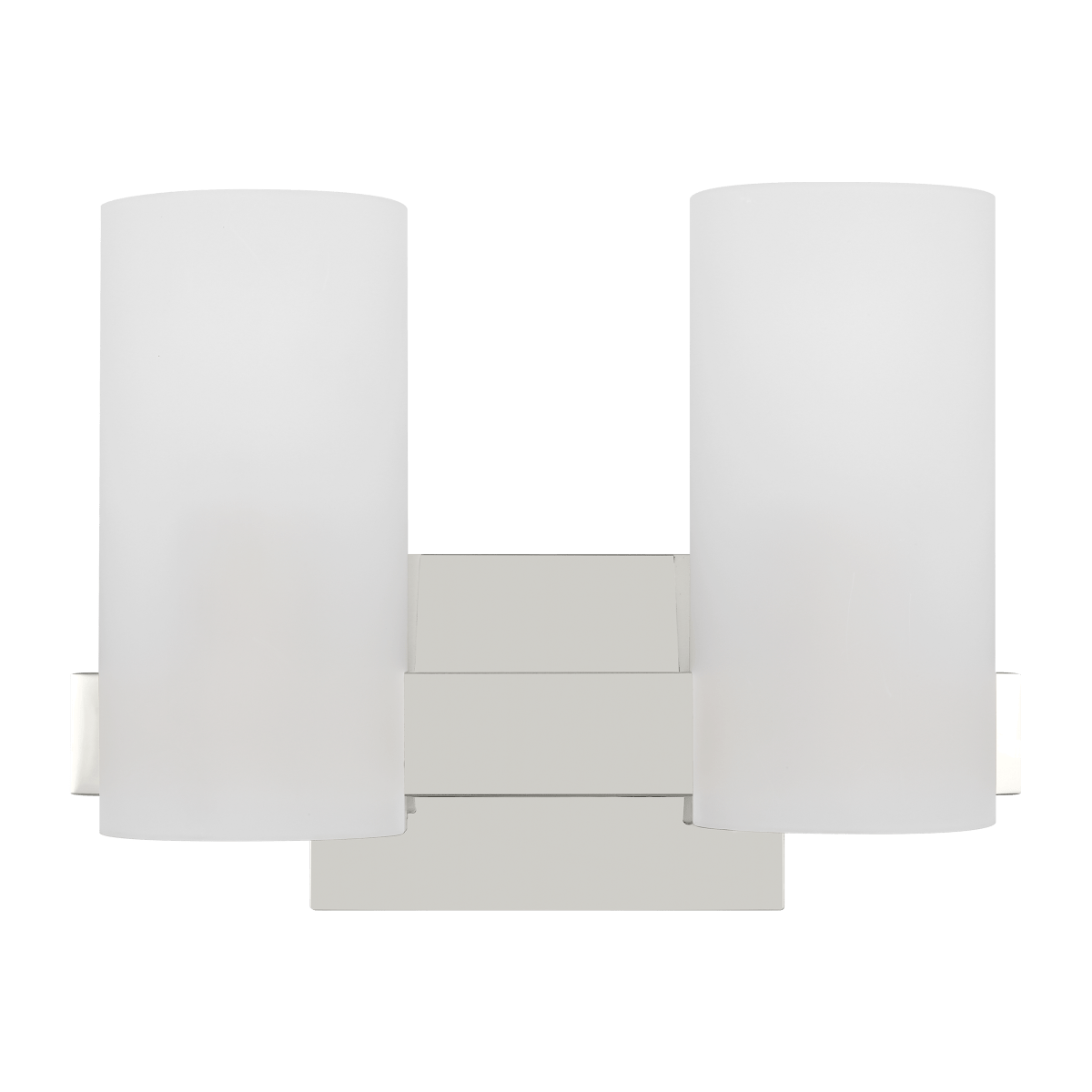 Luminaire de vanité Rhode - Chrome 12 1/8" 9 5/8" by Visual Comfort Studio | Luminaires & cie