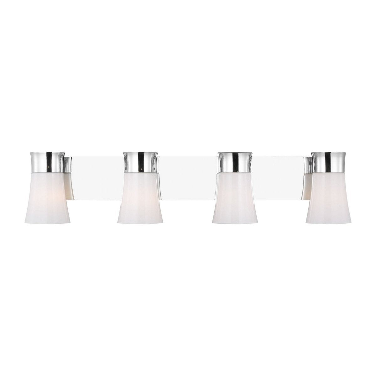 Luminaire de vanité Roy - Chrome 4 by Visual Comfort Studio | Luminaires & cie