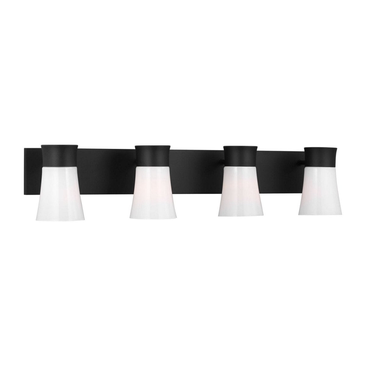 Luminaire de vanité Roy - Laiton satiné 4 by Visual Comfort Studio | Luminaires & cie