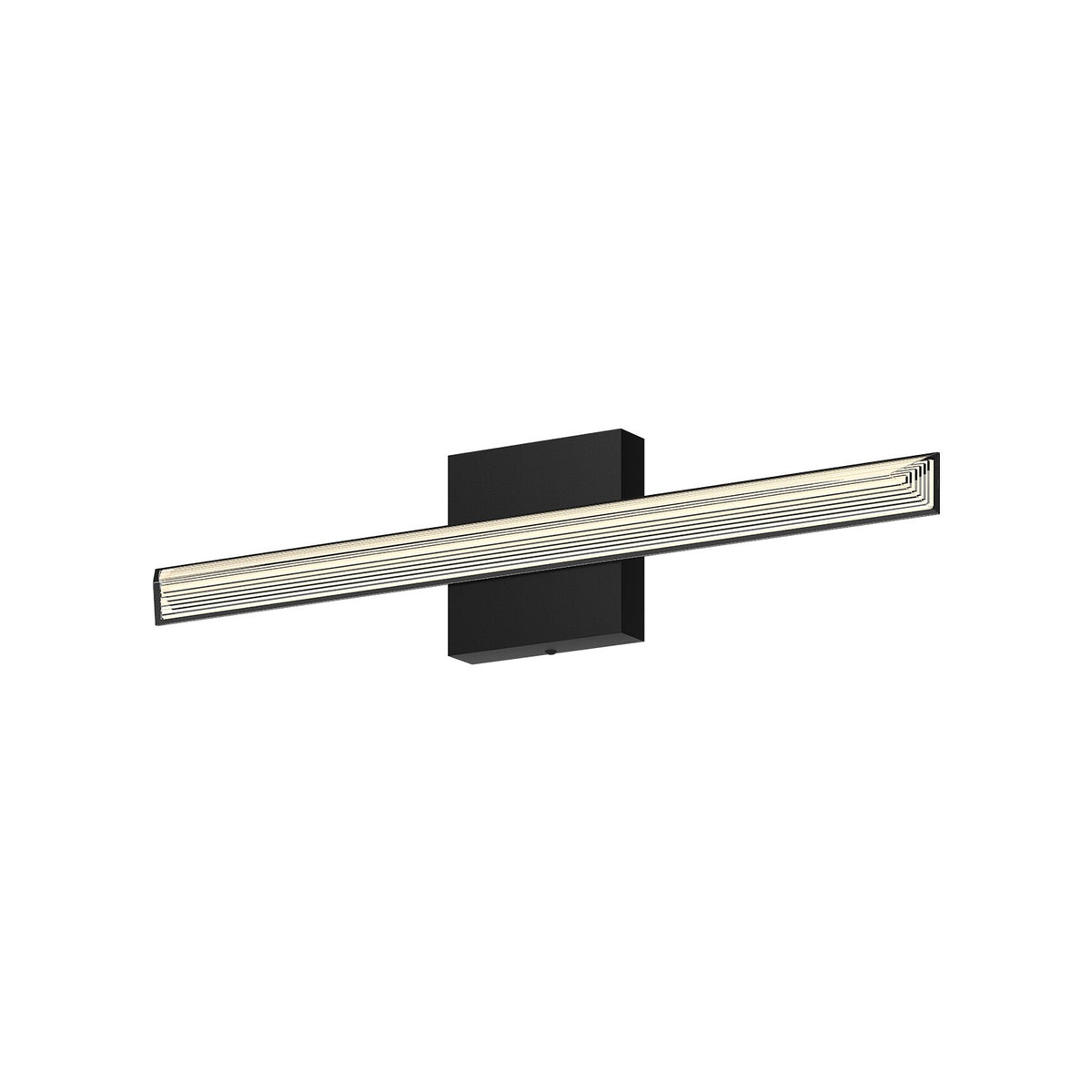 Barre d'éclairage de salle de bain Saphir Noir, 23 1/8" – Kuzco Lighting