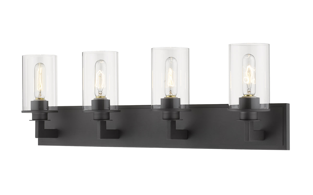 Luminaire de vanité Savannah Bronze, Transparent, 31 1/2" – Z-Lite