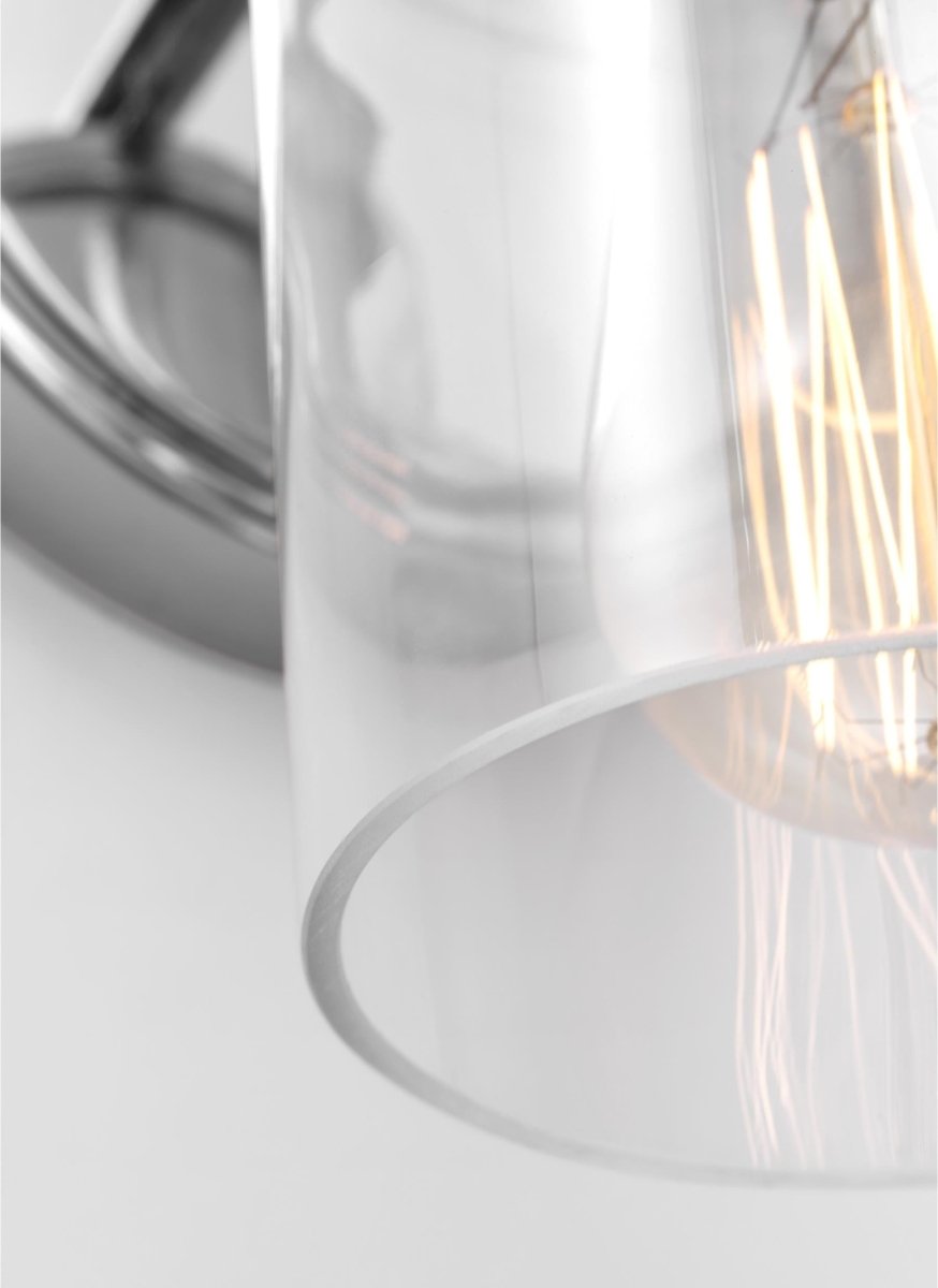 Luminaire de vanité Sayward - Chrome 5" by Visual Comfort Studio | Luminaires & cie