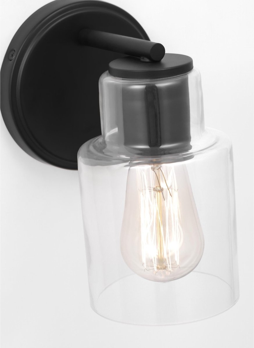 Luminaire de vanité Sayward - Noir de minuit 5" by Visual Comfort Studio | Luminaires & cie