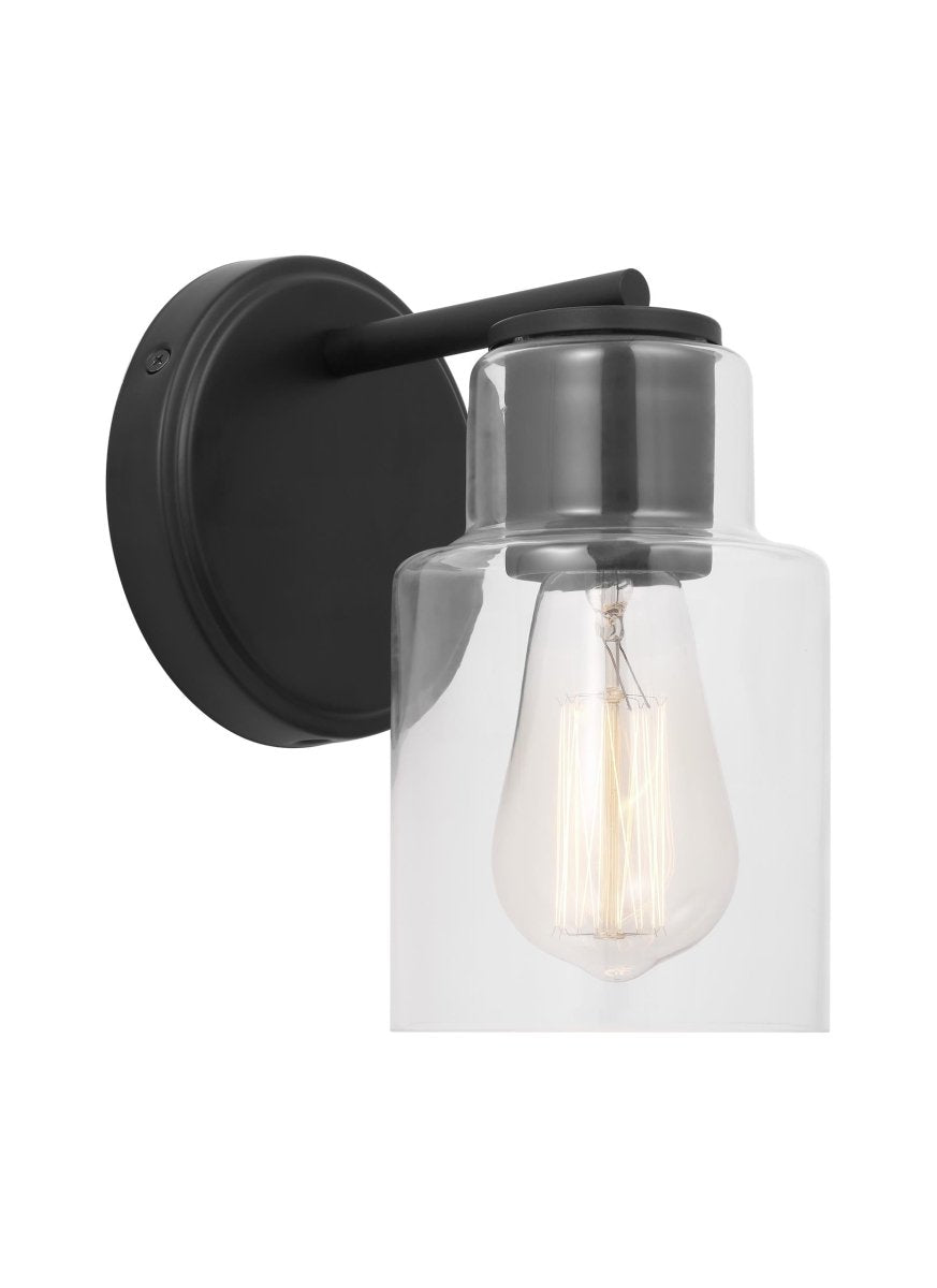 Luminaire de vanité Sayward - Noir de minuit 5" by Visual Comfort Studio | Luminaires & cie