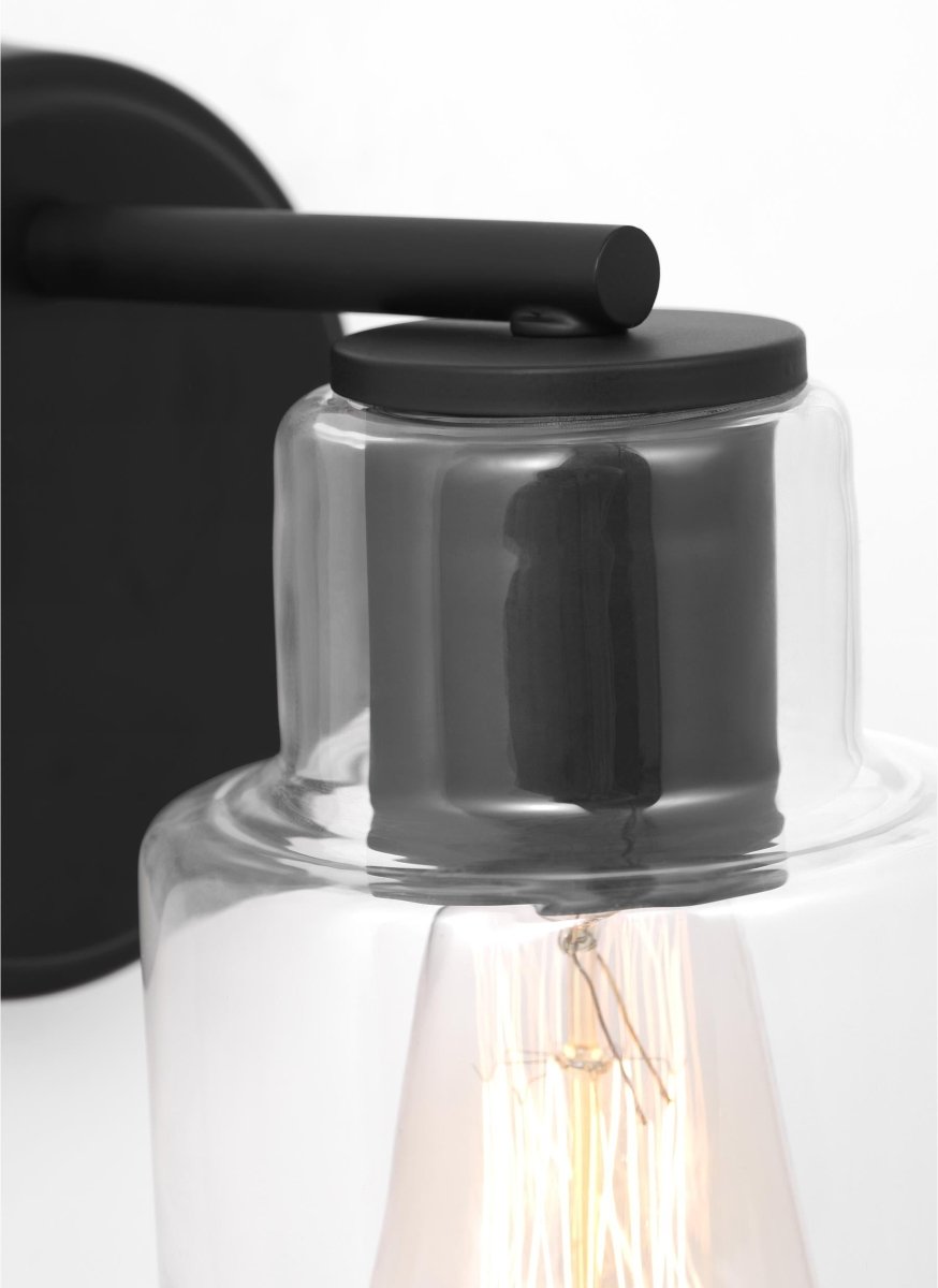 Luminaire de vanité Sayward - Noir de minuit 5" by Visual Comfort Studio | Luminaires & cie