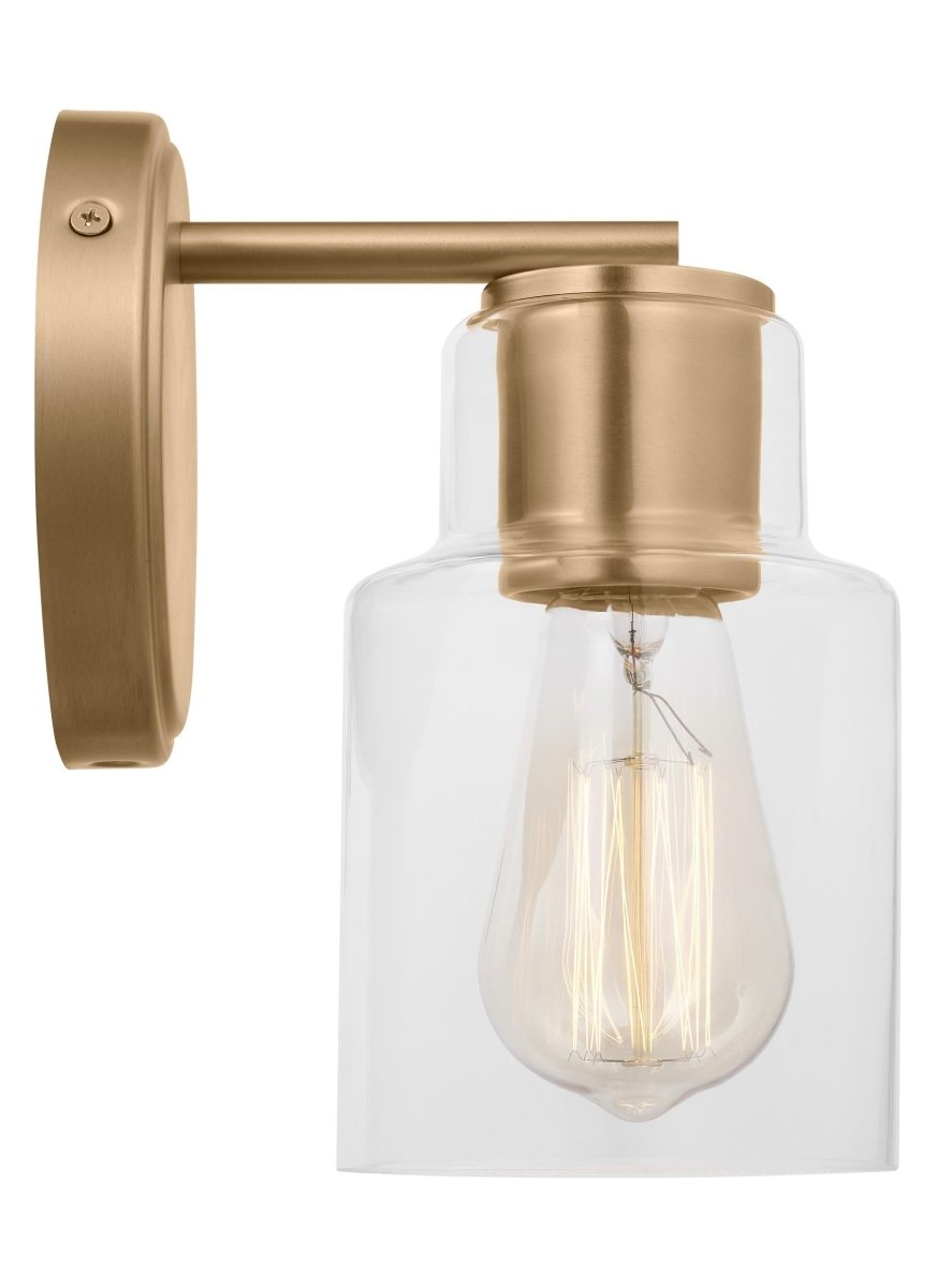 Luminaire de vanité Sayward - Laiton satiné 5" by Visual Comfort Studio | Luminaires & cie