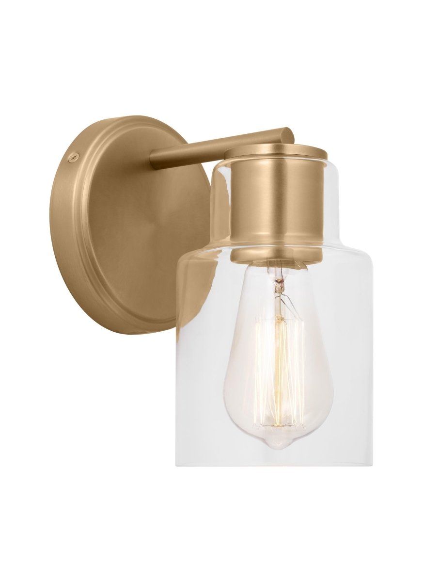 Luminaire de vanité Sayward - Laiton satiné 5" by Visual Comfort Studio | Luminaires & cie