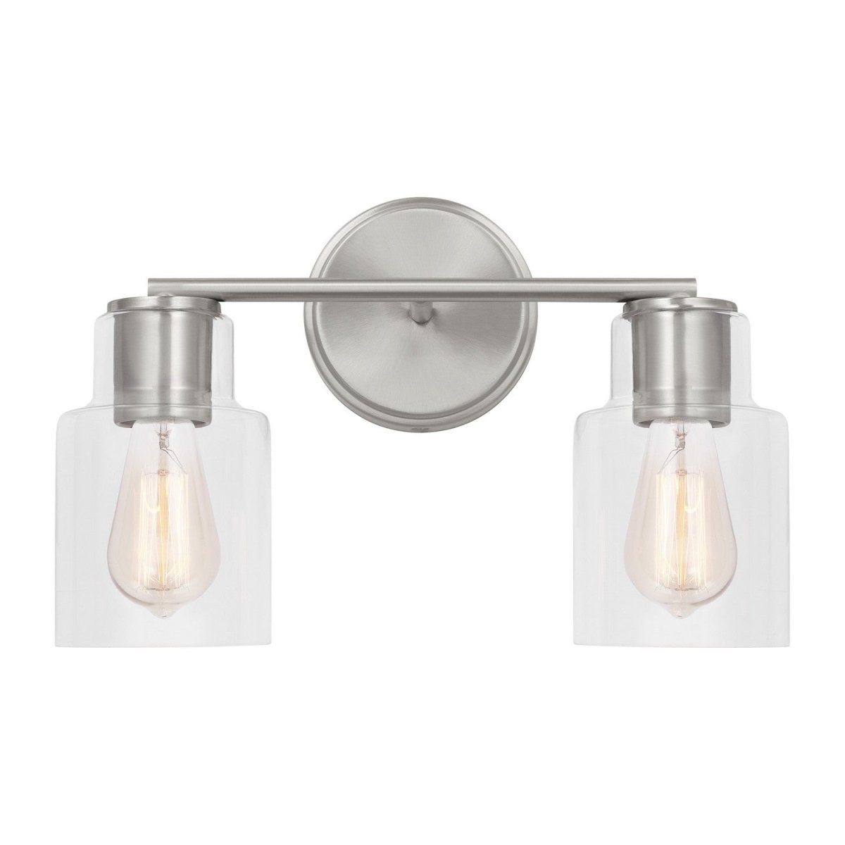 Luminaire de vanité Sayward - Acier brossé 14 1/8" by Visual Comfort Studio | Luminaires & cie