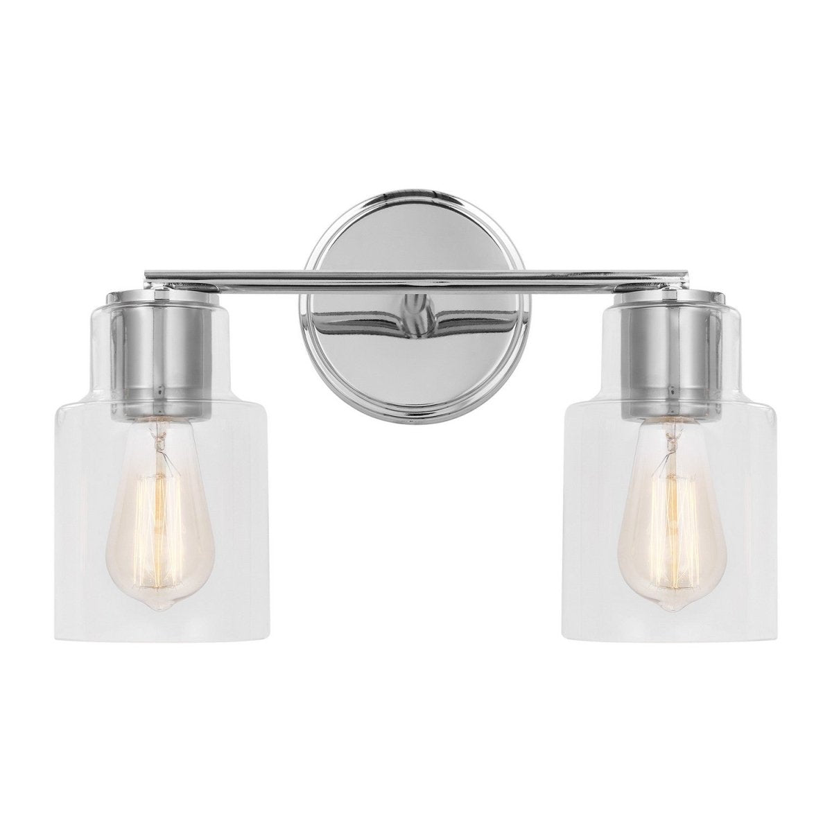 Luminaire de vanité Sayward - Chrome 14 1/8" by Visual Comfort Studio | Luminaires & cie