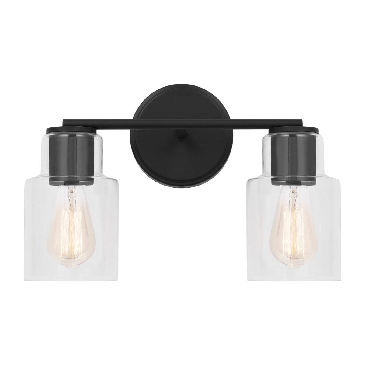Luminaire de vanité Sayward - Noir minuit 14 1/8" by Visual Comfort Studio | Luminaires & cie
