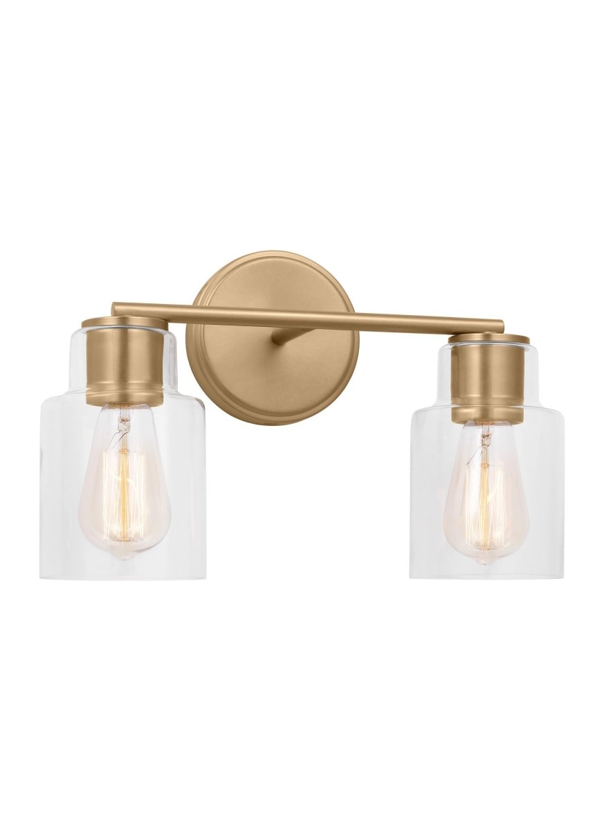 Luminaire de vanité Sayward - Laiton satiné 14 1/8" by Visual Comfort Studio | Luminaires & cie