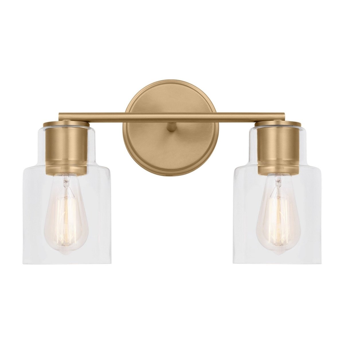 Luminaire de vanité Sayward - Laiton satiné 14 1/8" by Visual Comfort Studio | Luminaires & cie