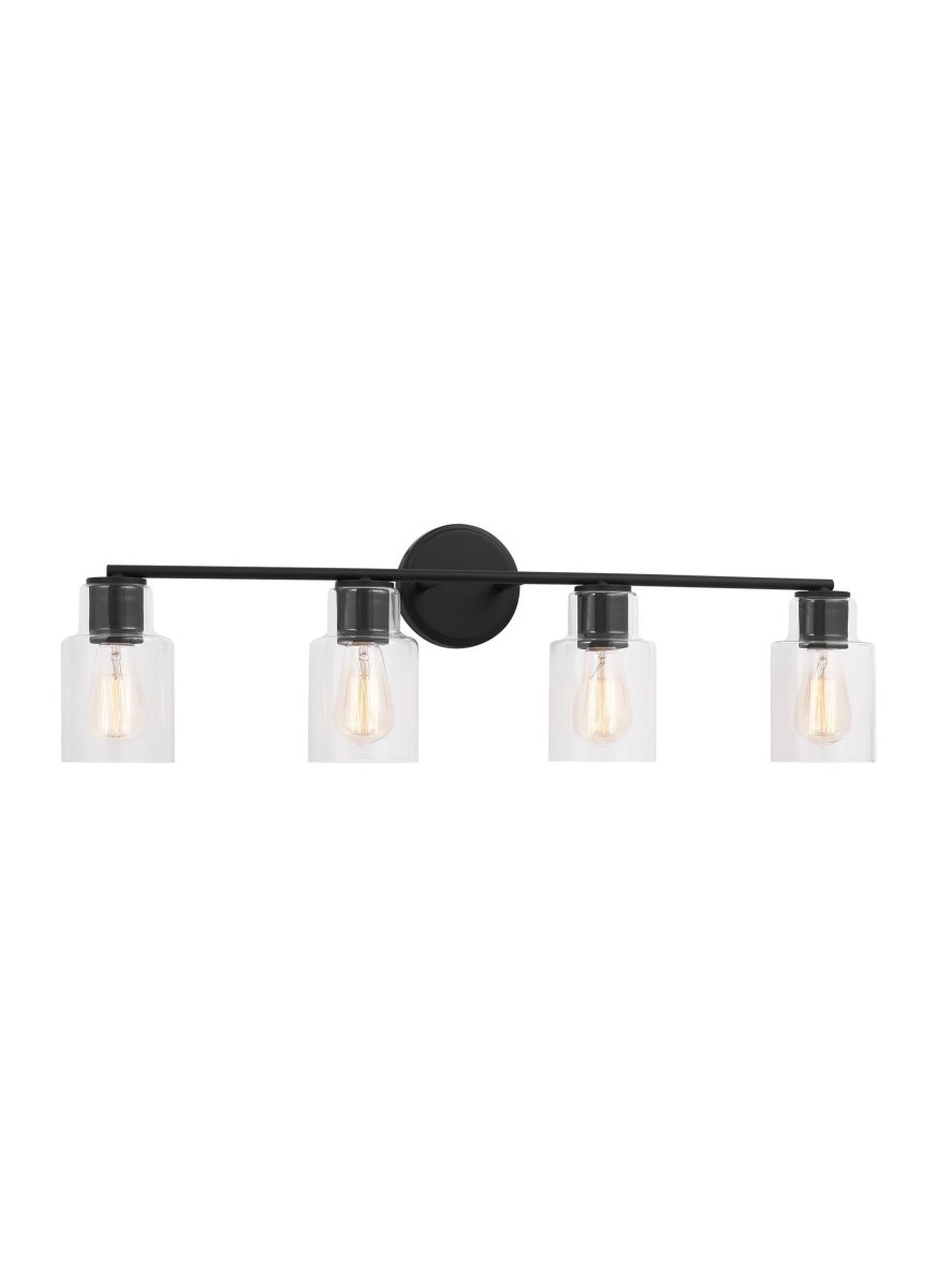Luminaire de vanité Sayward - Noir de minuit 32 3/8" by Visual Comfort Studio | Luminaires & cie