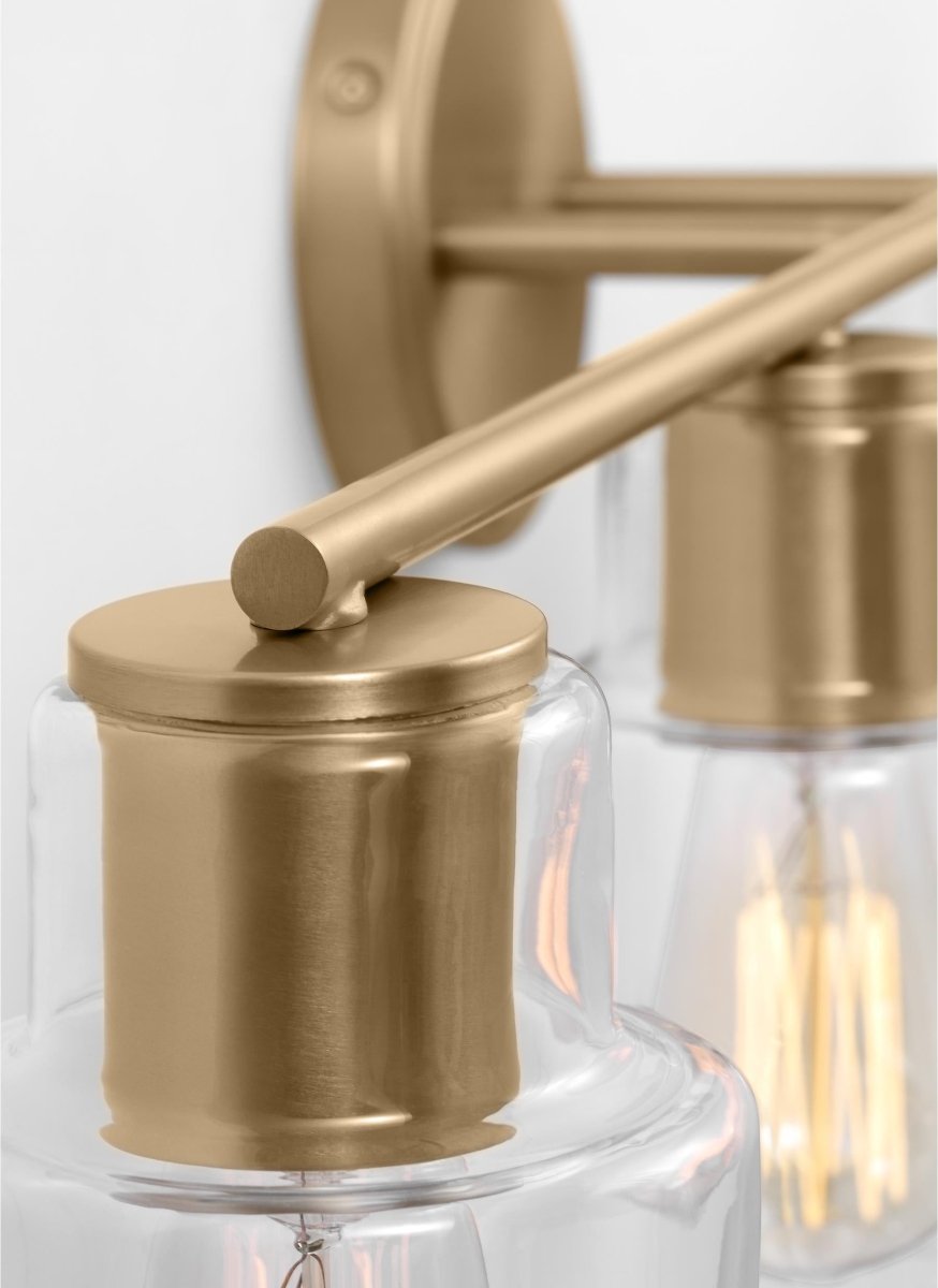 Luminaire de vanité Sayward - Laiton satiné 32 3/8" by Visual Comfort Studio | Luminaires & cie