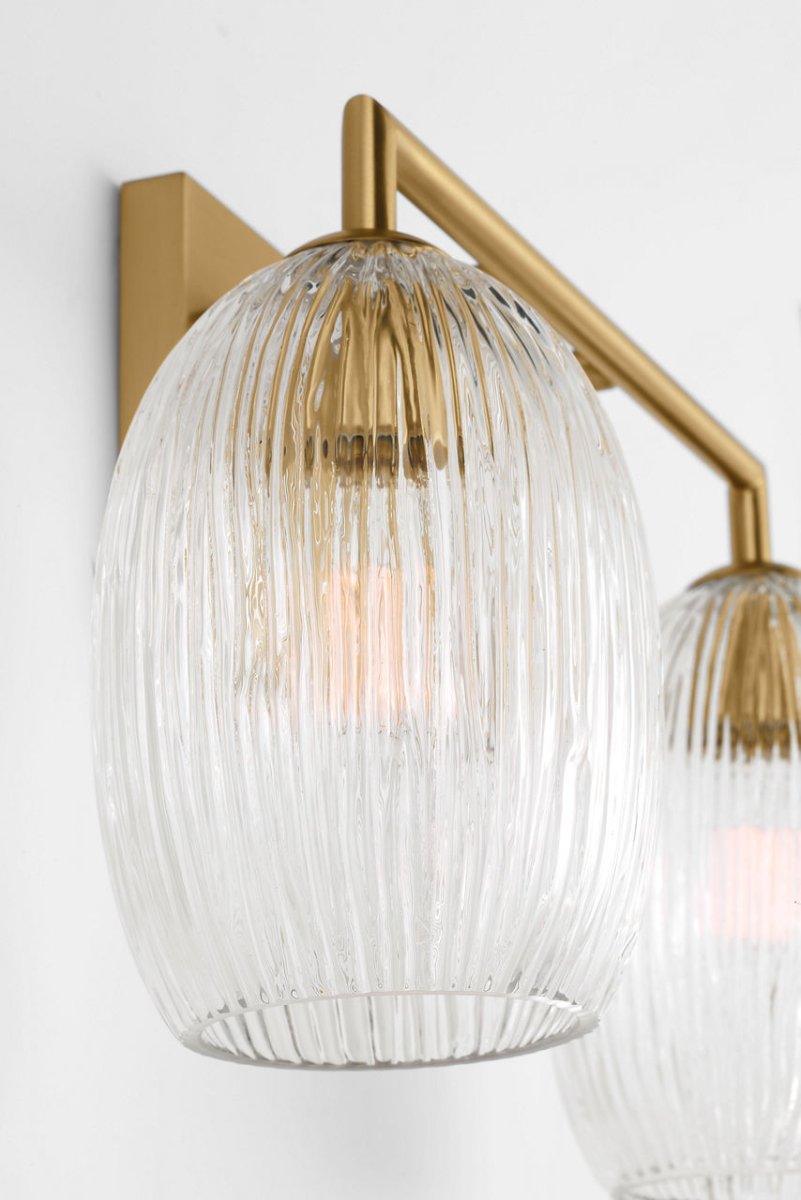 Luminaire de vanité Serafina - Nickel poli 27" by Visual Comfort Studio | Luminaires & cie