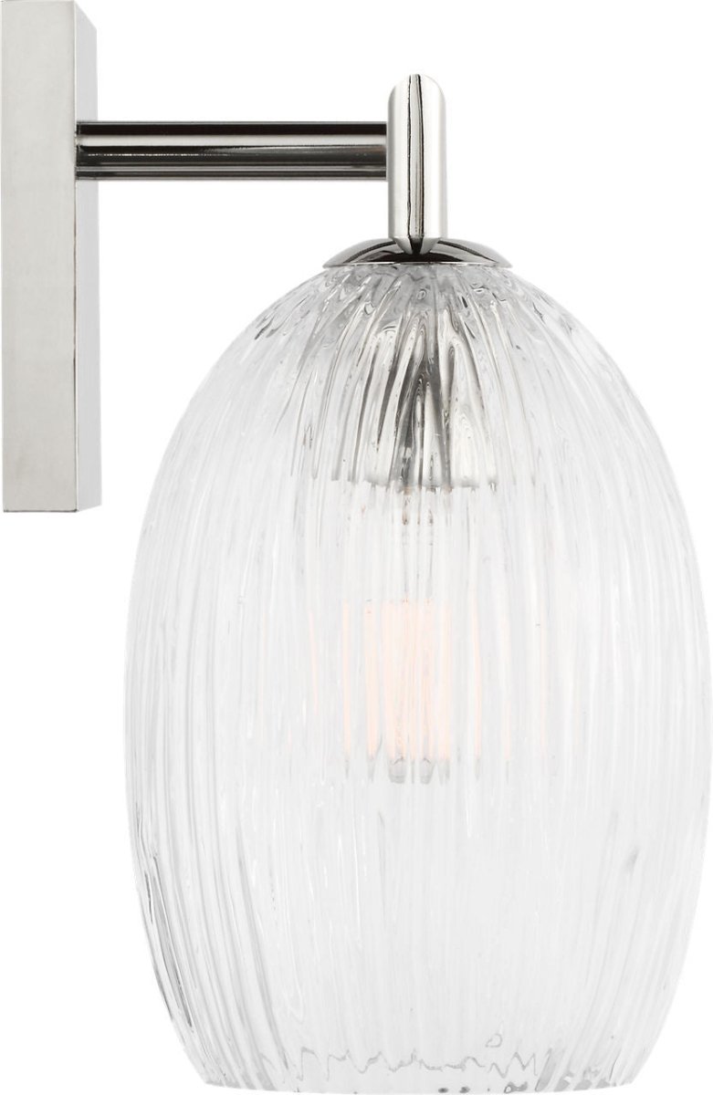 Luminaire de vanité Serafina - Nickel poli 27" by Visual Comfort Studio | Luminaires & cie